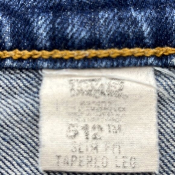 Levi’s Vintage 512 Slim Fit Tapered Leg Size M - Picture 8 of 16